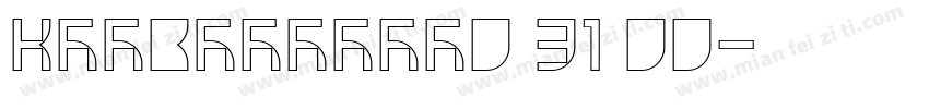 KSBVJJGRPL0 31 00字体转换
